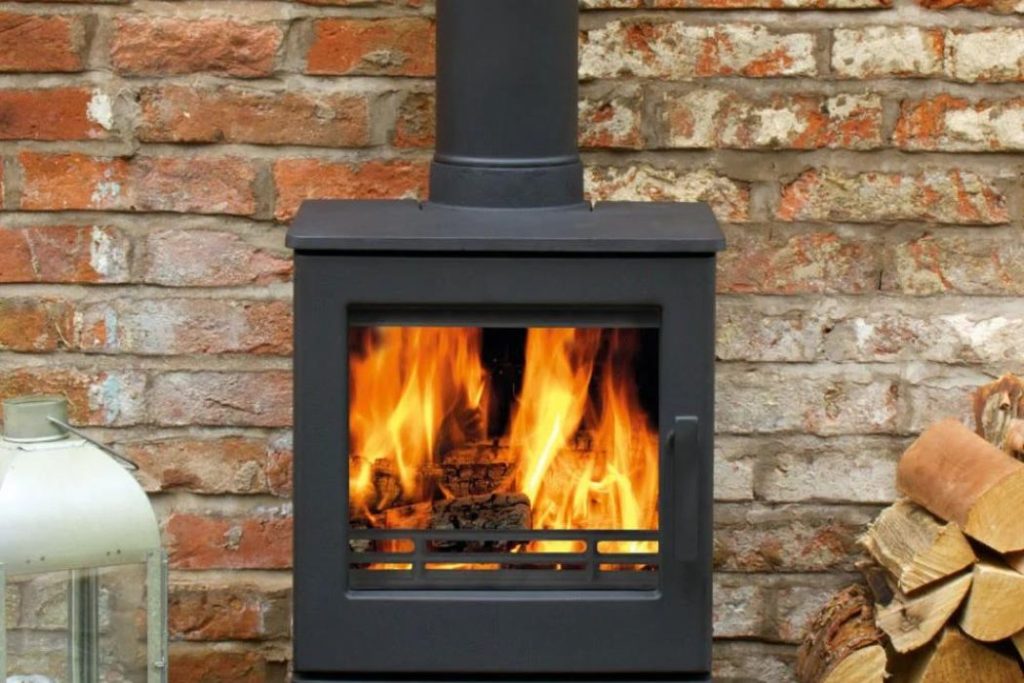 ACR Woodpecker WP4 Wood Burning Ecodesign Stove 4.3kW Heat Output ...